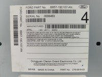 2011 Ford Explorer Radio AM FM Cd Player Receiver Replacement P/N:BB5T-19C107-AN Fits OEM Used Auto Parts - Oemusedautoparts