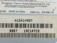 2011 Ford Explorer Radio AM FM Cd Player Receiver Replacement P/N:BB5T-19C107CS Fits OEM Used Auto Parts - Oemusedautoparts1