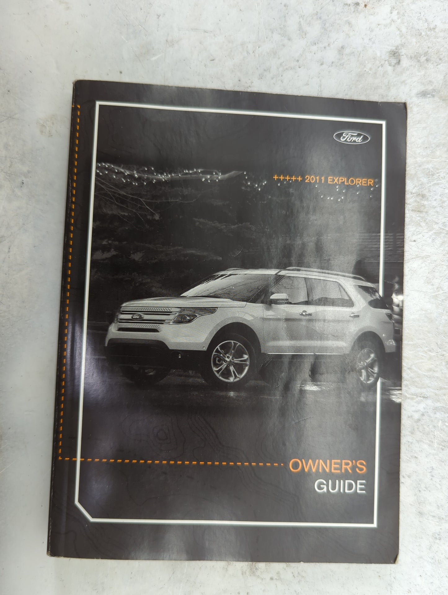 2011 Ford Explorer Owners Manual Book Guide P/N:BL2J19A321AB BL2J 19A321 AB OEM Used Auto Parts - Oemusedautoparts1.com