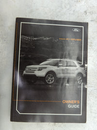 2011 Ford Explorer Owners Manual Book Guide P/N:BL2J19A321AB BL2J 19A321 AB OEM Used Auto Parts - Oemusedautoparts1.com