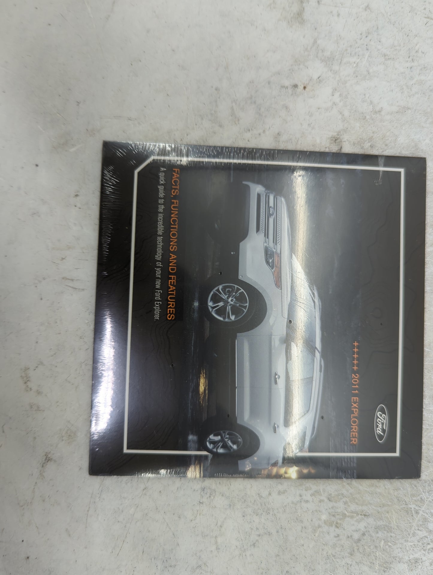 2011 Ford Explorer Owners Manual Book Guide P/N:BL2J19A321AB BL2J 19A321 AB OEM Used Auto Parts - Oemusedautoparts1.com