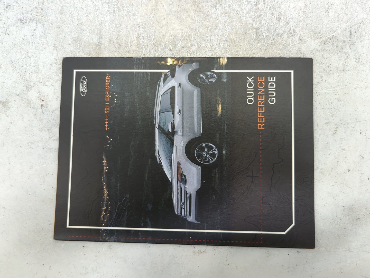2011 Ford Explorer Owners Manual Book Guide P/N:BL2J19A321AB BL2J 19A321 AB OEM Used Auto Parts - Oemusedautoparts1.com