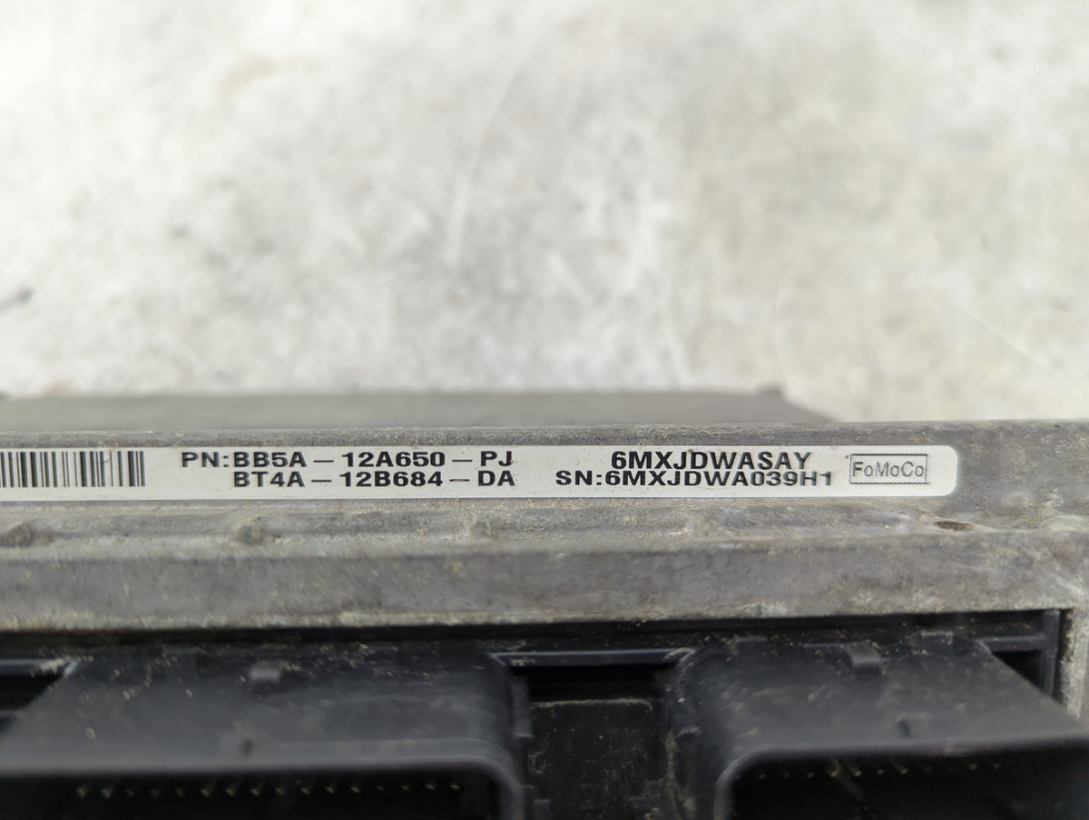 2012 Ford Explorer PCM Engine Control Computer ECU ECM PCU OEM P/N:BB5A-12A650-PJ BT4A-12B684-DA, 6MXJDWASAY Fits OEM Used A