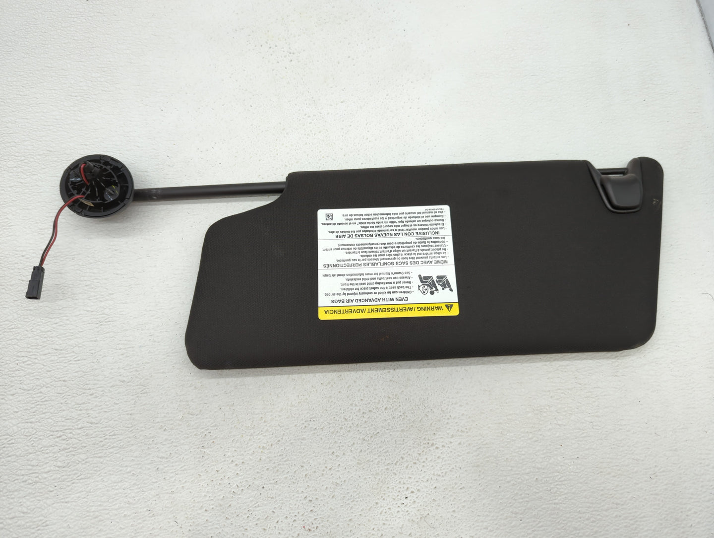 2011-2015 Ford Explorer Sun Visor Shade Replacement Passenger Right Mirror Fits Fits 2011 2012 2013 2014 2015 OEM Used Auto 