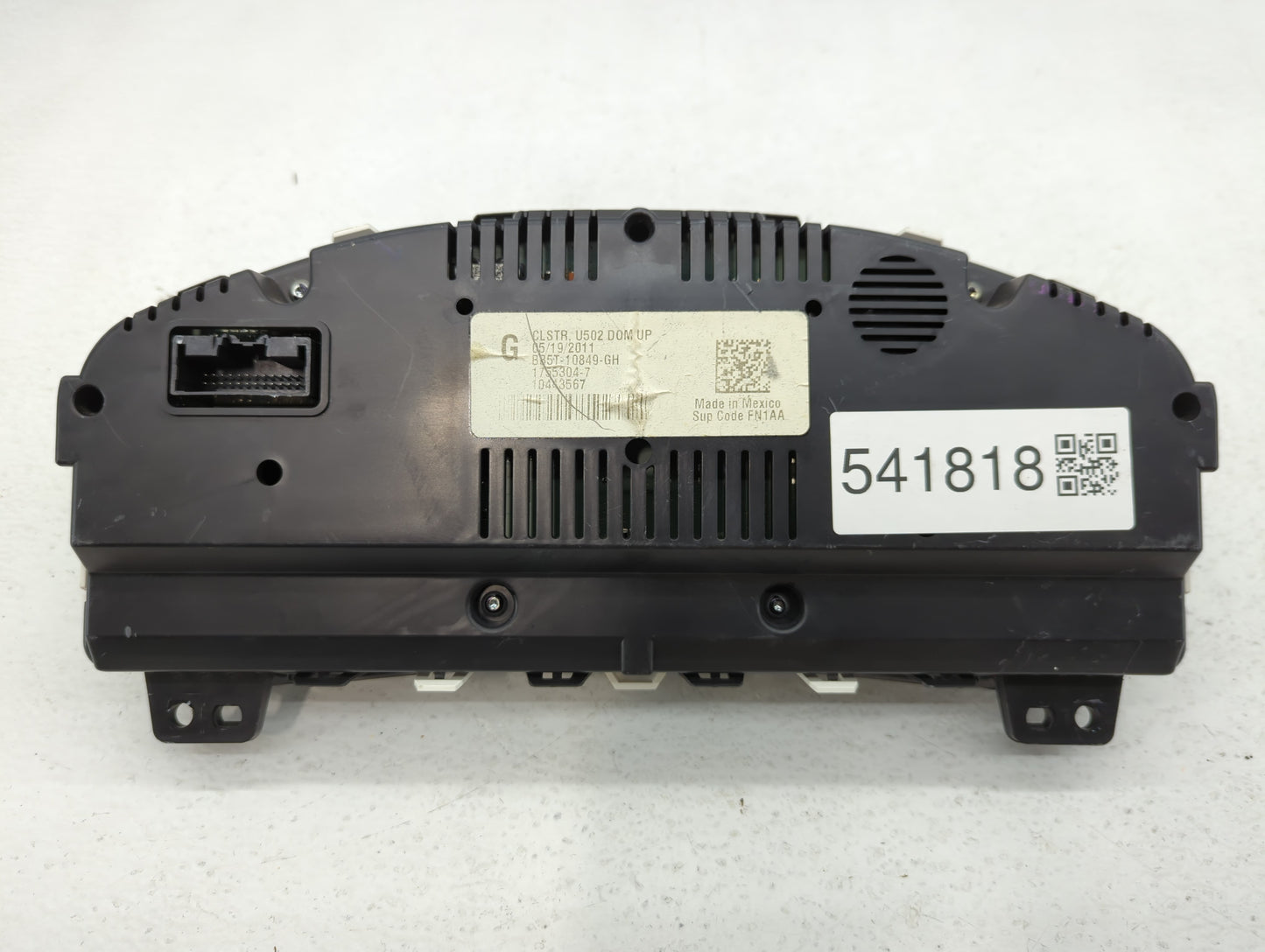 2011 Ford Explorer Instrument Cluster Speedometer Gauges P/N:BB5T-10849-GH 1755304-7, BB5T-10849-GG Fits OEM Used Auto Parts