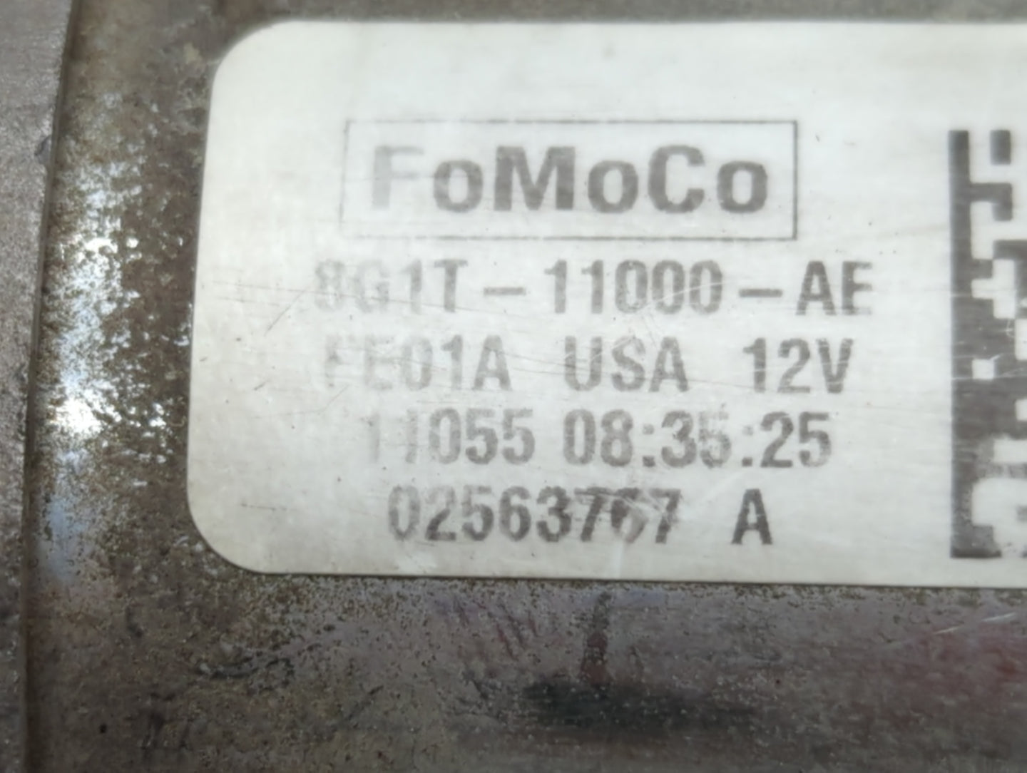 2011-2019 Ford Explorer Car Starter Motor Solenoid OEM P/N:BG1T-11000-AE Fits OEM Used Auto Parts - Oemusedautoparts1.com