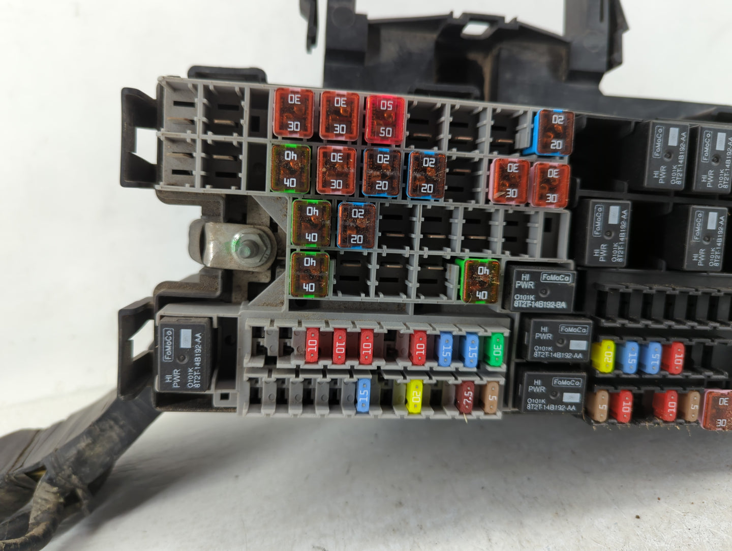 2011-2012 Ford Explorer Fusebox Fuse Box Panel Relay Module P/N:BT4T-14A003-AA Fits Fits 2011 2012 OEM Used Auto Parts - Oem