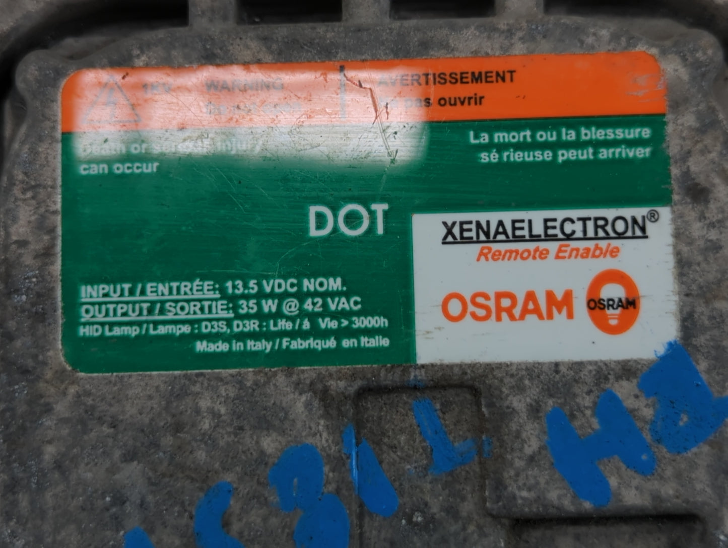 2011-2015 Ford Explorer Headlight Ballast Head Light - Oemusedautoparts1.com