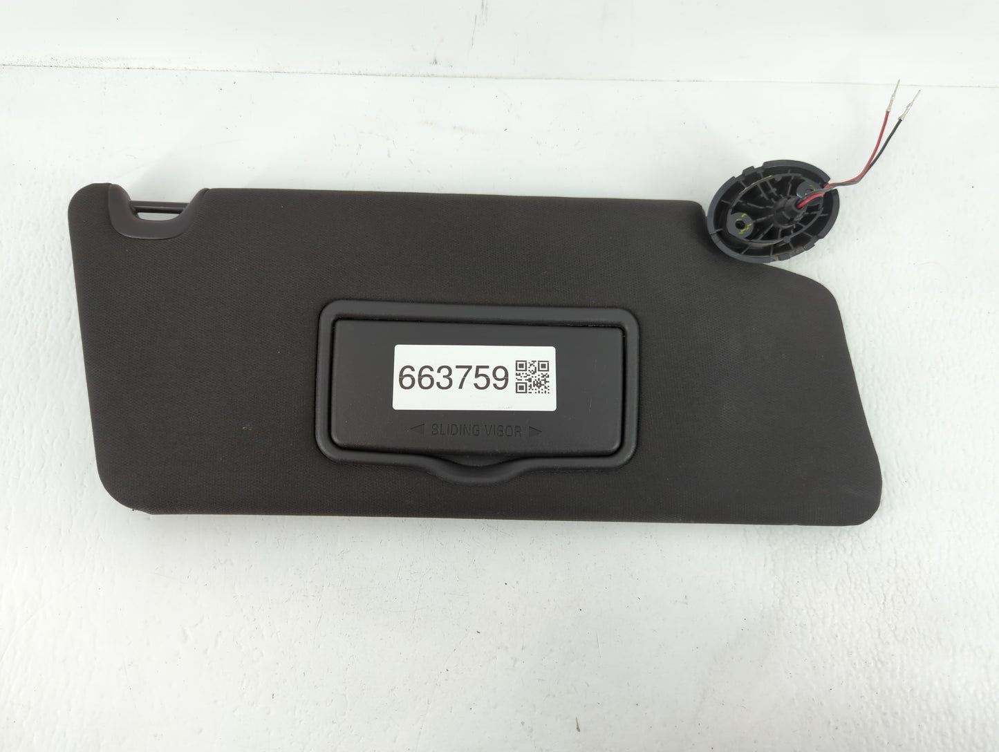 2011-2015 Ford Explorer Sun Visor Shade Replacement Passenger Right Mirror Fits Fits 2011 2012 2013 2014 2015 OEM Used Auto 