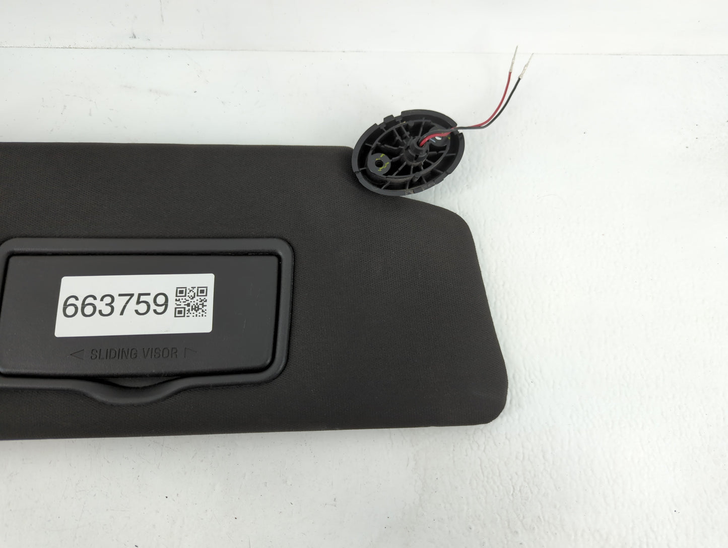 2011-2015 Ford Explorer Sun Visor Shade Replacement Passenger Right Mirror Fits Fits 2011 2012 2013 2014 2015 OEM Used Auto 