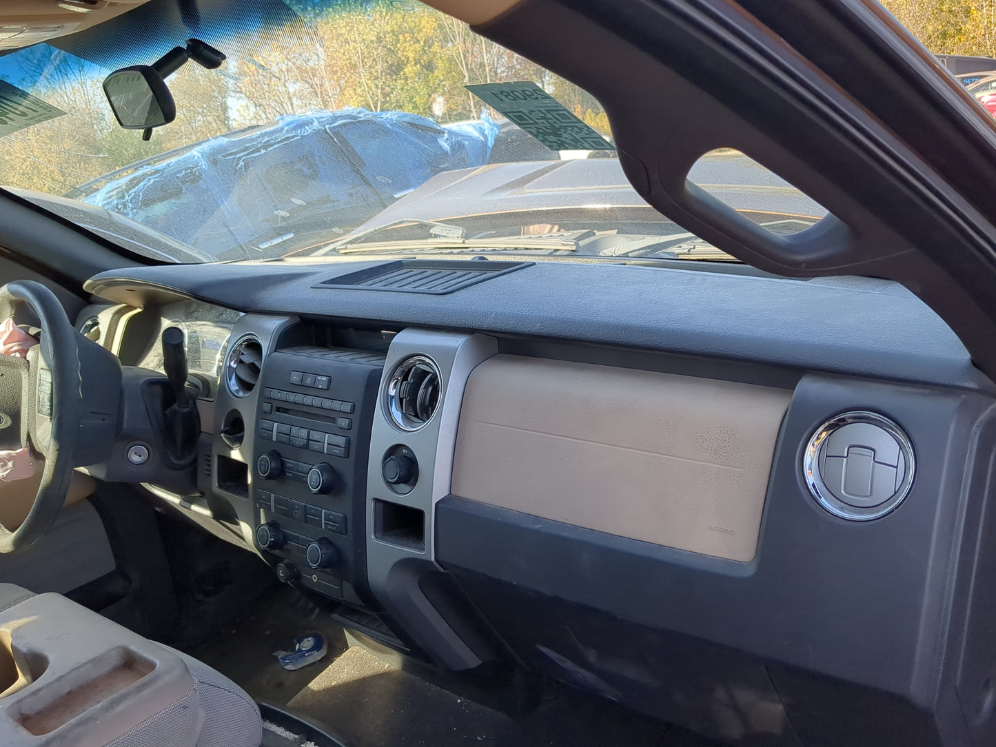 2009-2014 Ford F-150 Air Bag Passenger Right Dashboard OEM Fits Fits 2009 2010 2011 2012 2013 2014 OEM Used Auto Parts - Oem