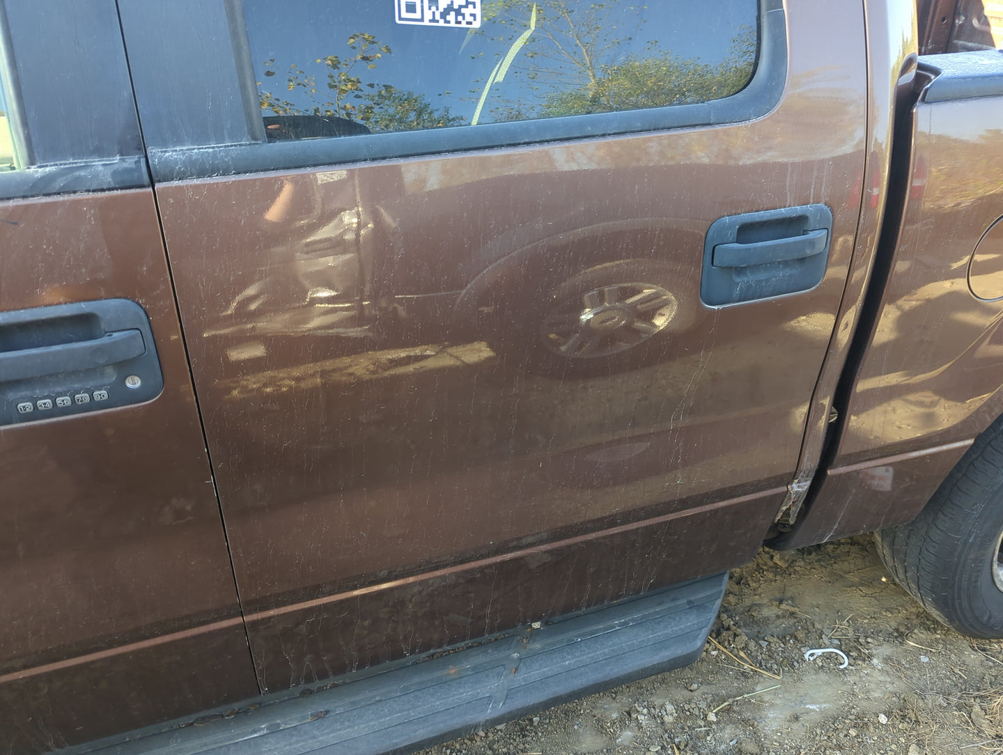 2010-2014 Ford F-150 Driver Rear Door Oem - Oemusedautoparts1.com