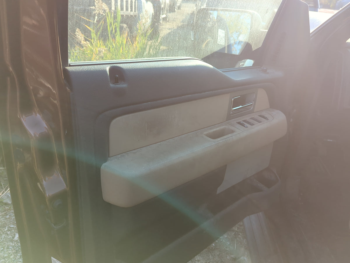 2011 Ford F-150 Front Left Driver Interior Door Panel Trim 1164138 - Oemusedautoparts1.com