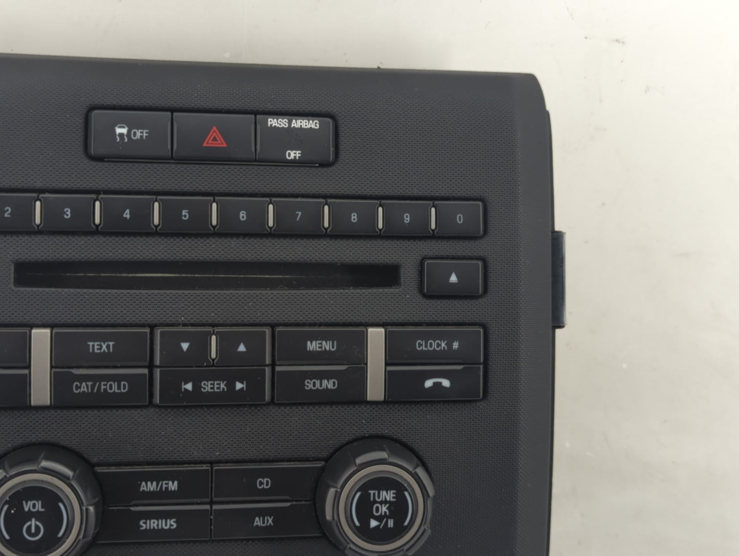 2011-2011 Ford F-150 Radio Control Panel 1291869 - Oemusedautoparts1.com