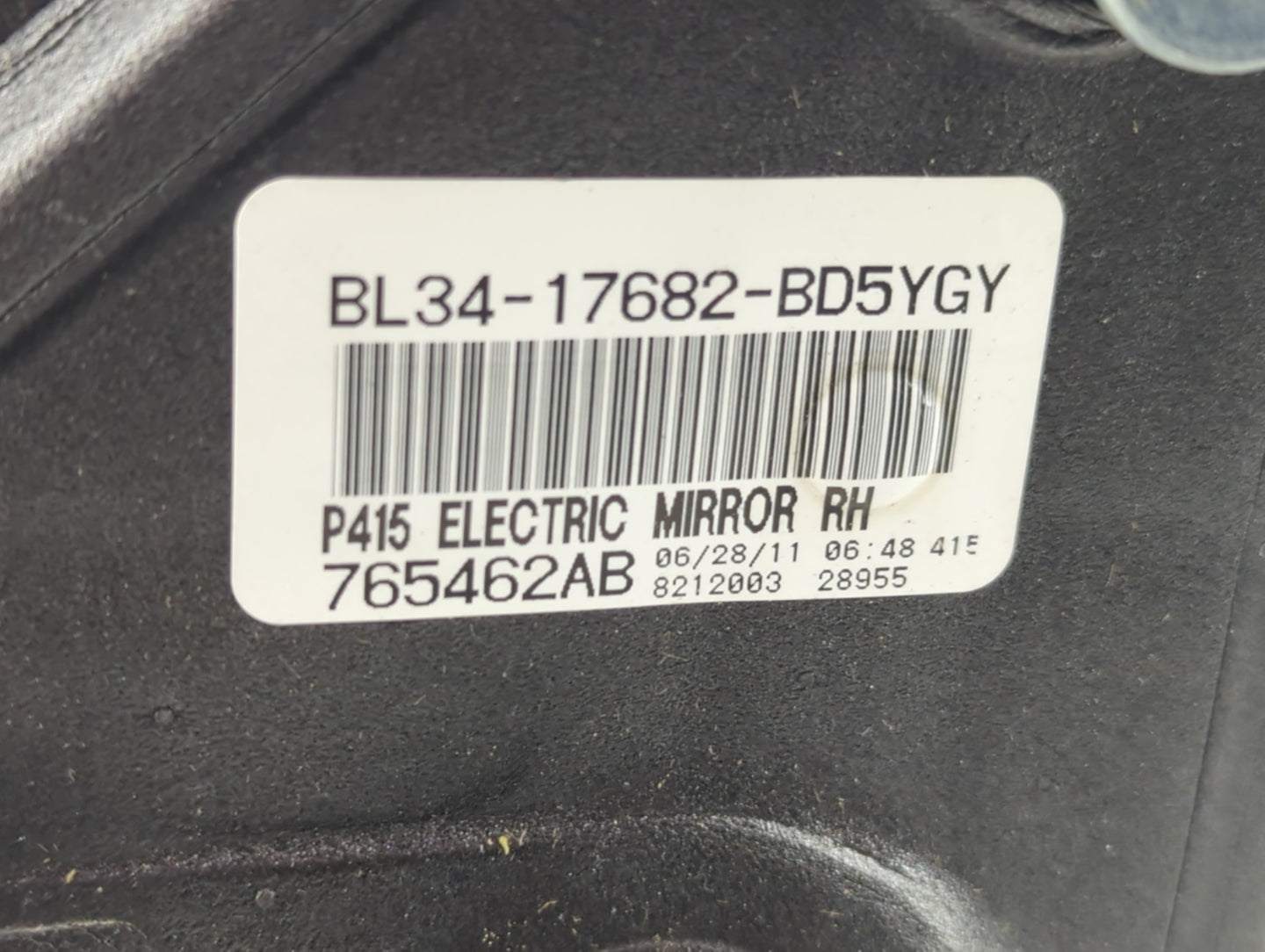 2011-2014 Ford F-150 Passenger Side View Mirror - Right Door Mirror OEM Used - Oemusedautoparts1.com