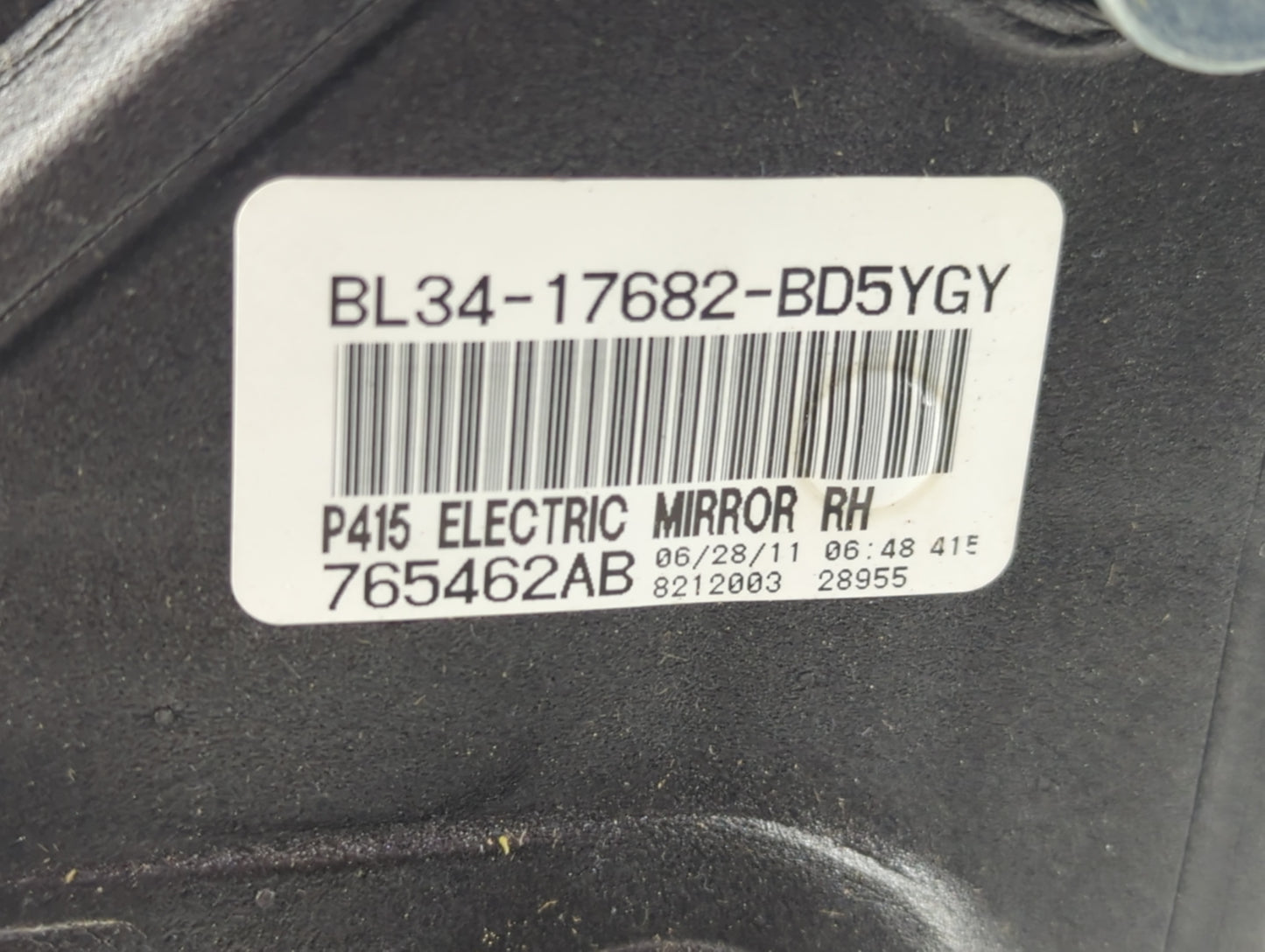 2011-2014 Ford F-150 Passenger Side View Mirror - Right Door Mirror OEM Used - Oemusedautoparts1.com