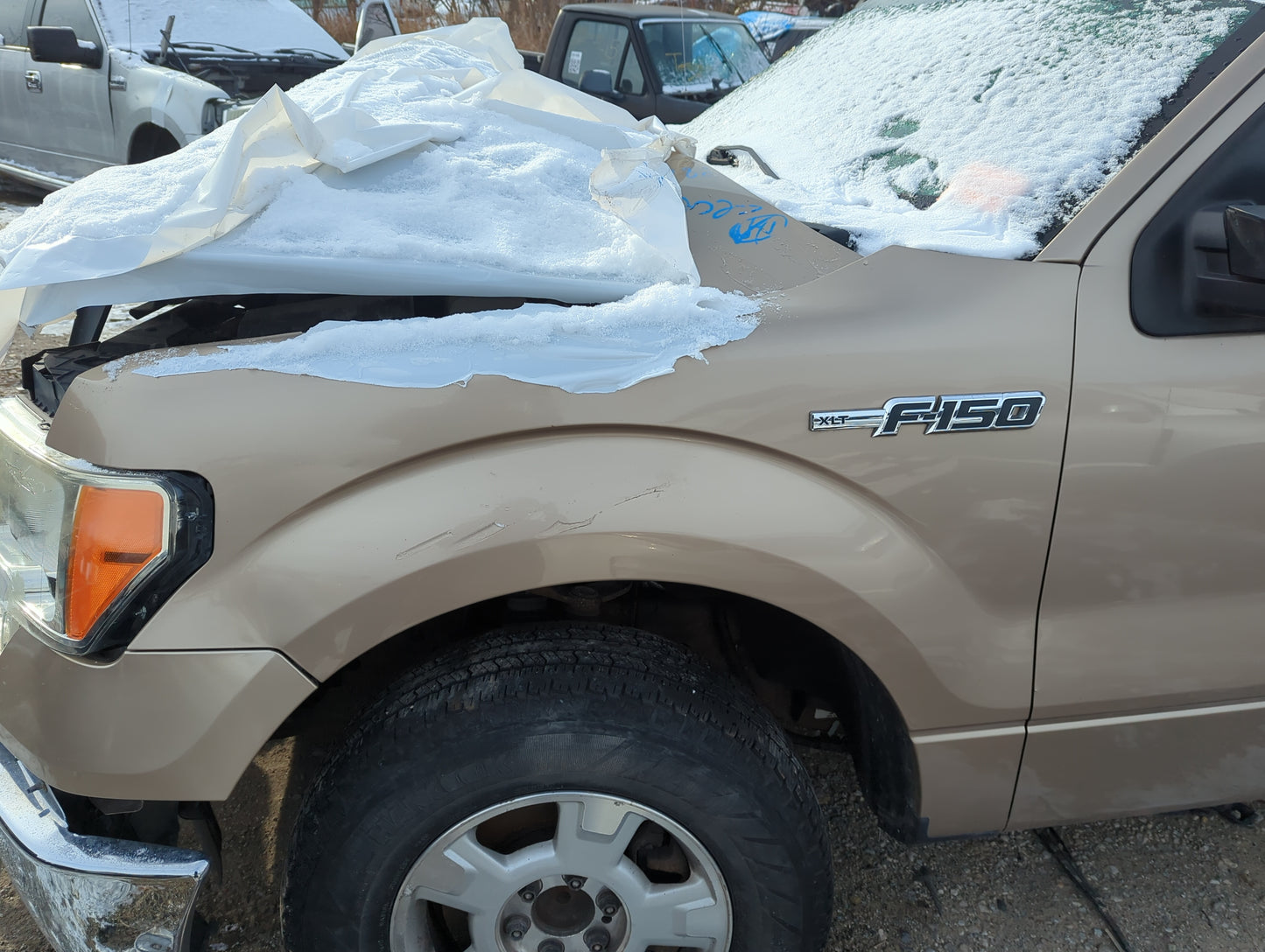 2009-2014 Ford F-150 Driver Fender 1305742 - Oemusedautoparts1.com