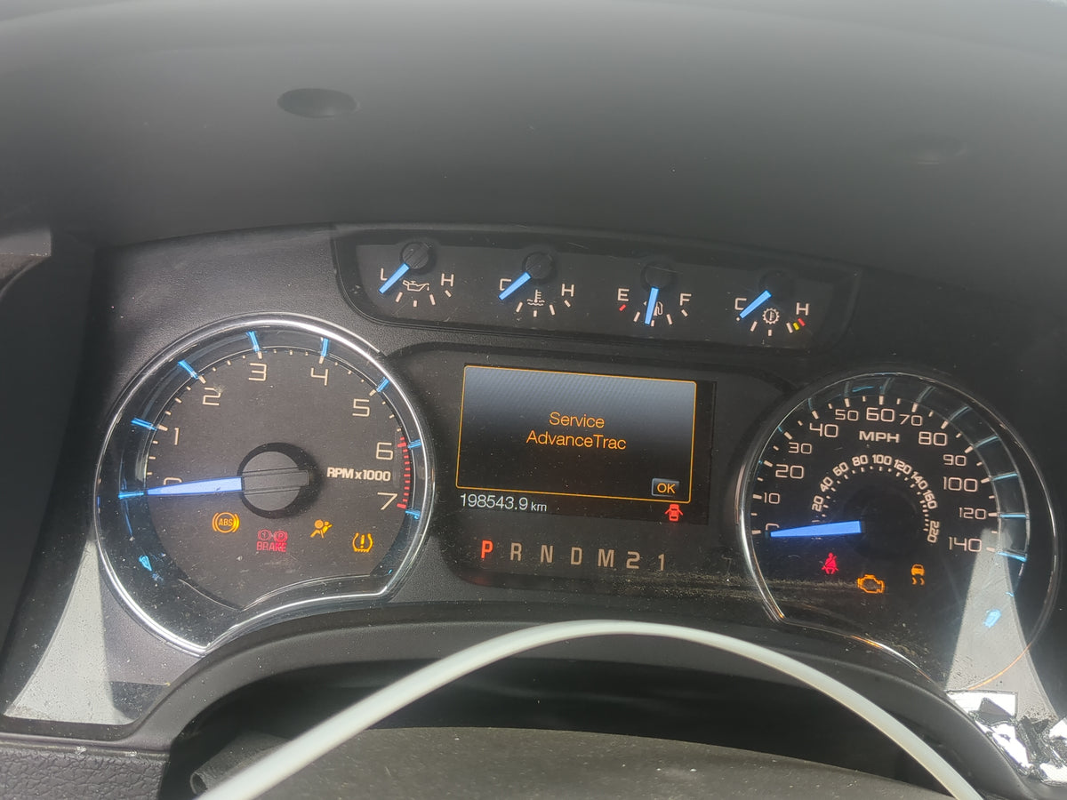 2011 Ford F-150 Instrument Cluster Speedometer Gauges Miles:123K Fits OEM Used Auto Parts - Oemusedautoparts1.com