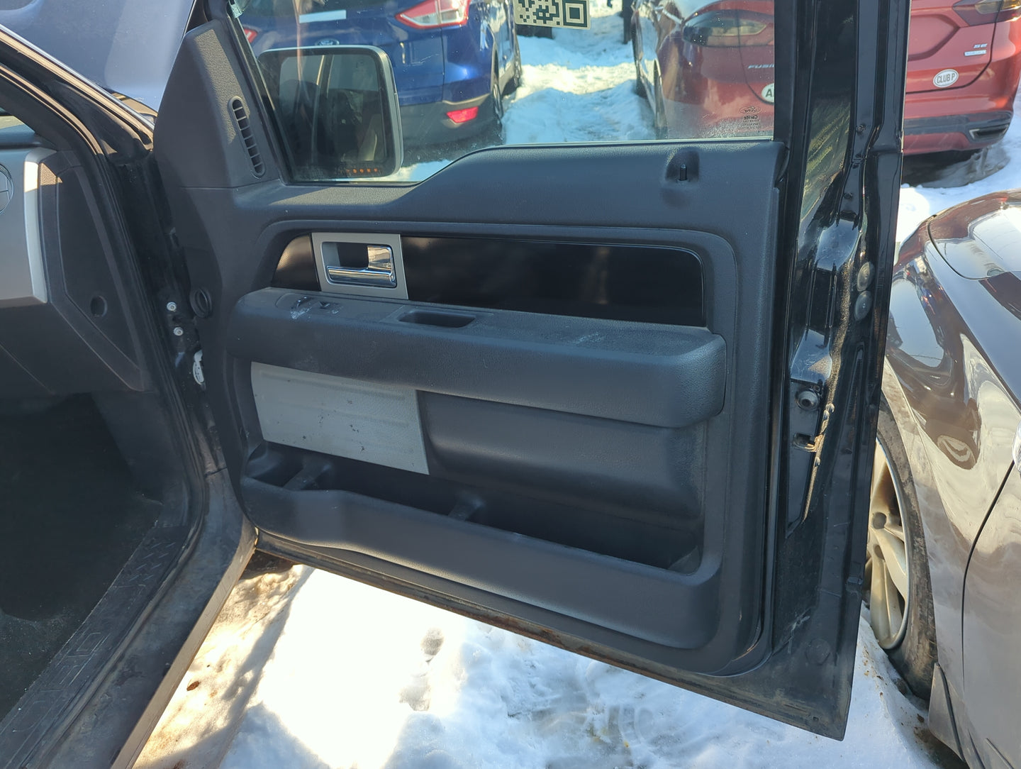 2011 Ford F-150 Front Right Passenger Interior Door Panel Trim 1365799 - Oemusedautoparts1.com