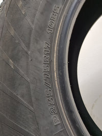 Used Tire P235/75R17 HANKOOK DYNAPRO AT 108S - Tread Depth 6.5/32 - Oemusedautoparts1.com