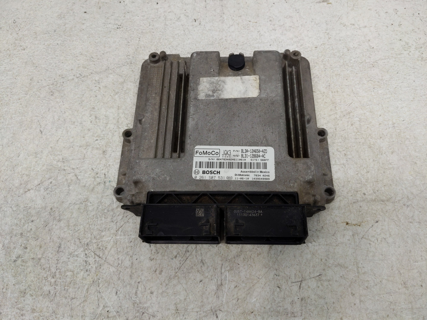 2011 Ford F-150 PCM Engine Control Computer ECU ECM PCU OEM P/N:BL3A-12A650-AZD Fits OEM Used Auto Parts - Oemusedautoparts1