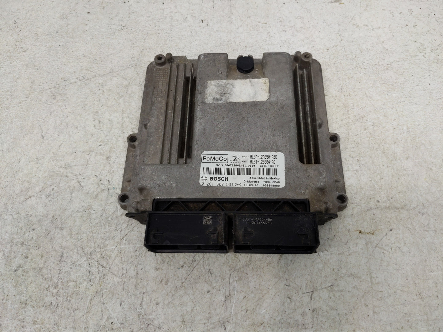 2011 Ford F-150 PCM Engine Control Computer ECU ECM PCU OEM P/N:BL3A-12A650-AZD Fits OEM Used Auto Parts - Oemusedautoparts1