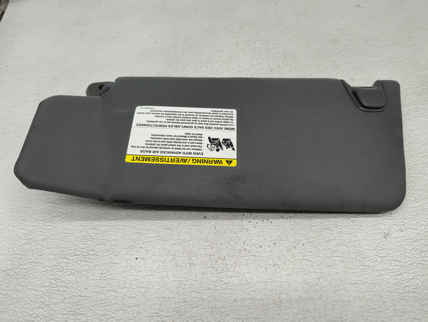 2011-2014 Ford F-150 Sun Visor Shade Replacement Passenger Right Mirror Fits Fits 2011 2012 2013 2014 OEM Used Auto Parts - 