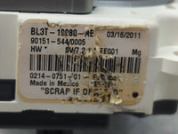 2011-2012 Ford F-150 Climate Control Module Temperature AC/Heater Replacement P/N:BL3T-19980-AE Fits Fits 2011 2012 OEM Used