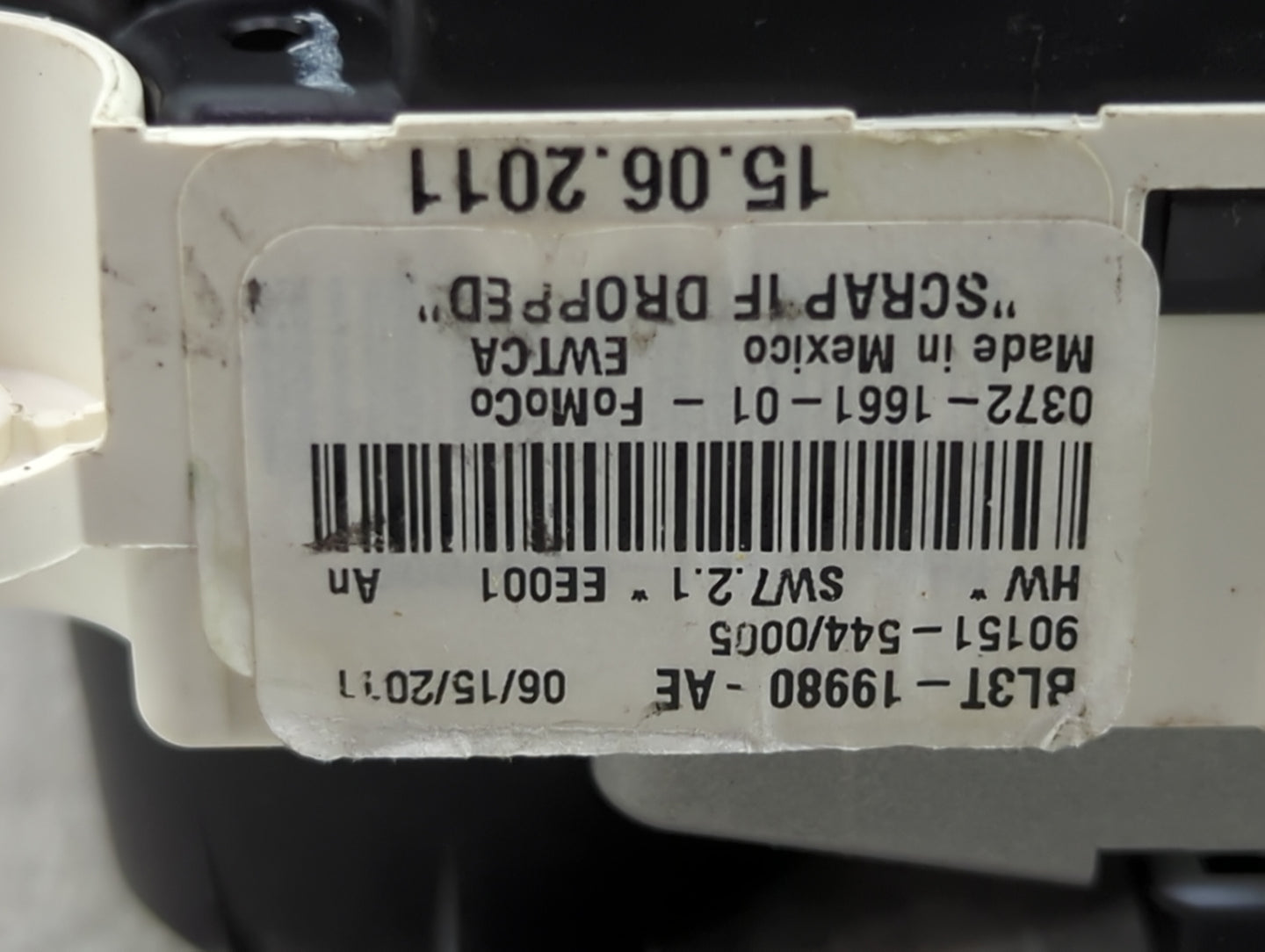 2011-2012 Ford F-150 Climate Control Module Temperature AC/Heater Replacement P/N:BL3T-19980-AE 0372-1661-01 Fits Fits 2011 