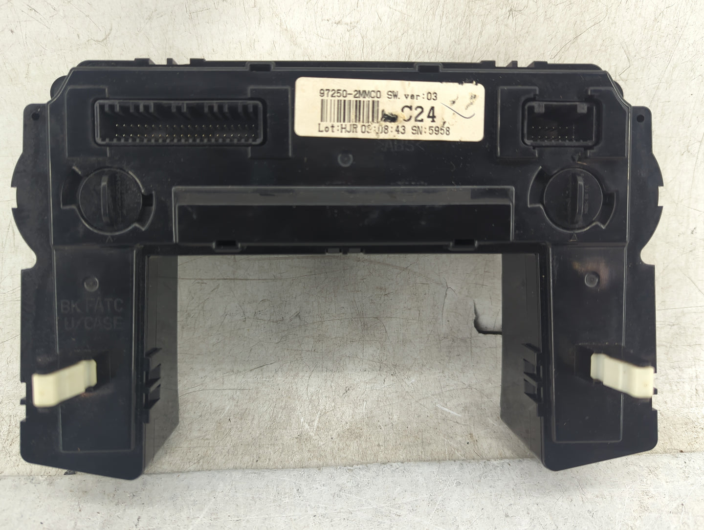 2011-2012 Ford F-150 Climate Control Module Temperature AC/Heater Replacement P/N:97250-2MMC0 Fits Fits 2011 2012 OEM Used A