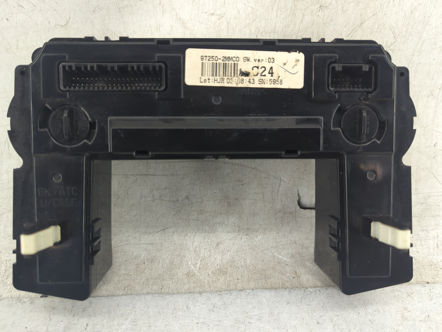 2011-2012 Ford F-150 Climate Control Module Temperature AC/Heater Replacement P/N:97250-2MMC0 Fits Fits 2011 2012 OEM Used A