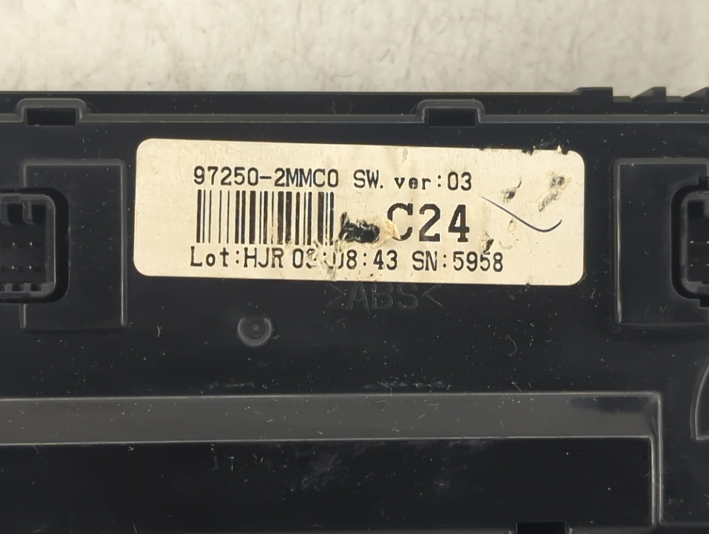 2011-2012 Ford F-150 Climate Control Module Temperature AC/Heater Replacement P/N:97250-2MMC0 Fits Fits 2011 2012 OEM Used A