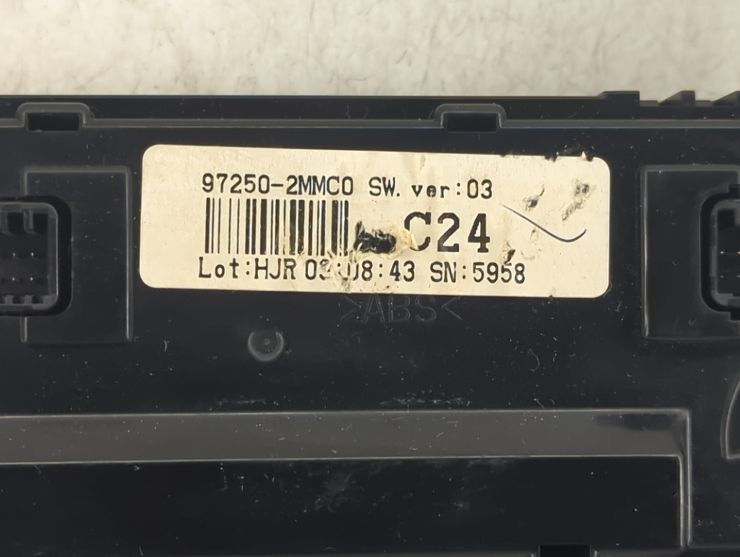 2011-2012 Ford F-150 Climate Control Module Temperature AC/Heater Replacement P/N:97250-2MMC0 Fits Fits 2011 2012 OEM Used A
