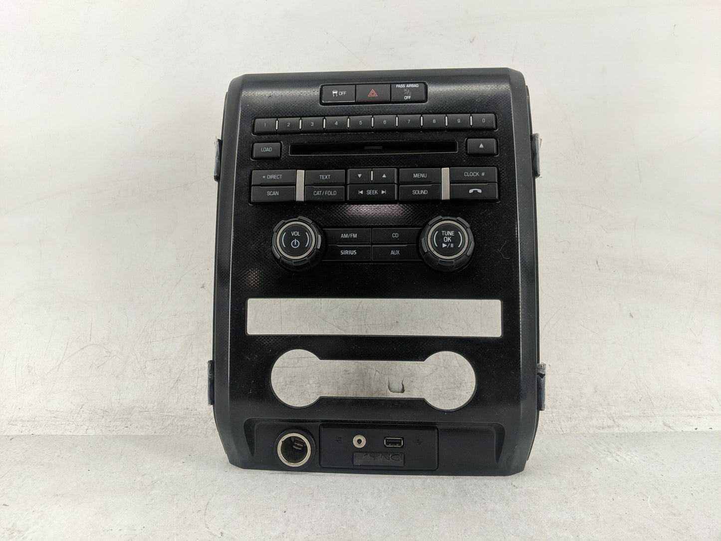 2011-2011 Ford F-150 Radio Control Panel Black - Oemusedautoparts1.com