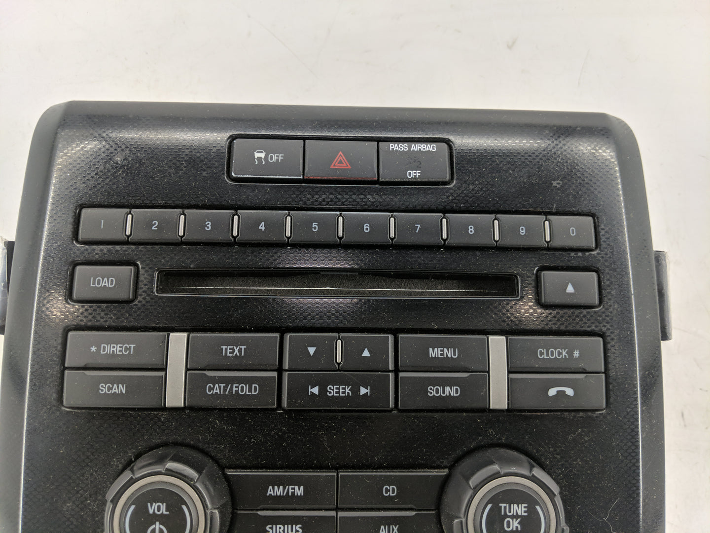 2011-2011 Ford F-150 Radio Control Panel Black - Oemusedautoparts1.com