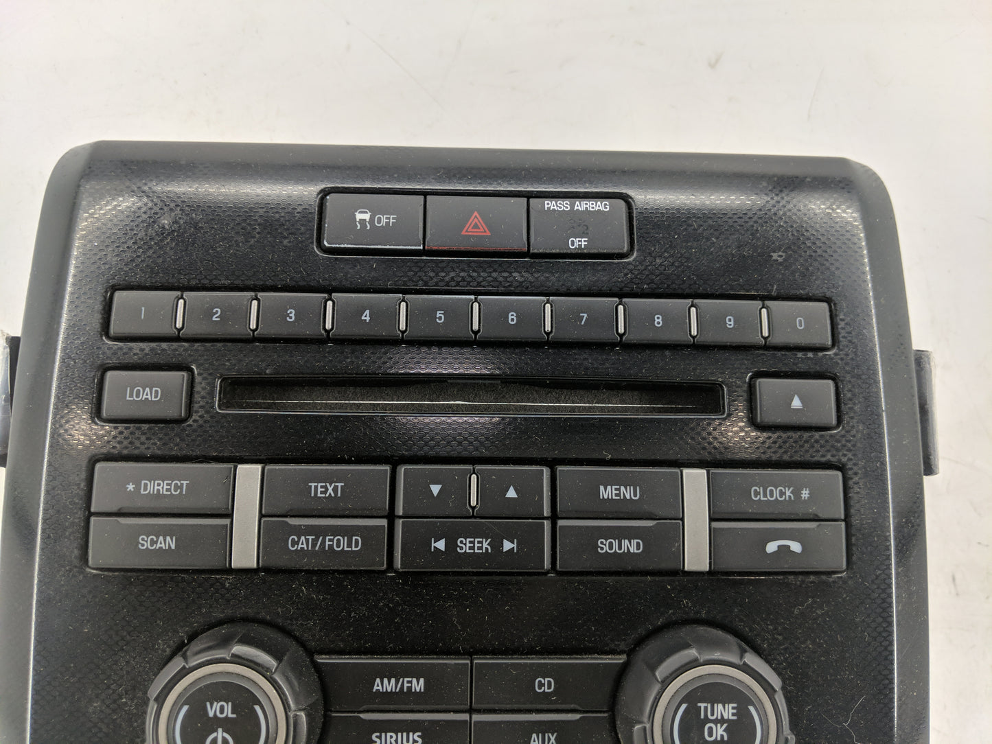 2011-2011 Ford F-150 Radio Control Panel Black - Oemusedautoparts1.com