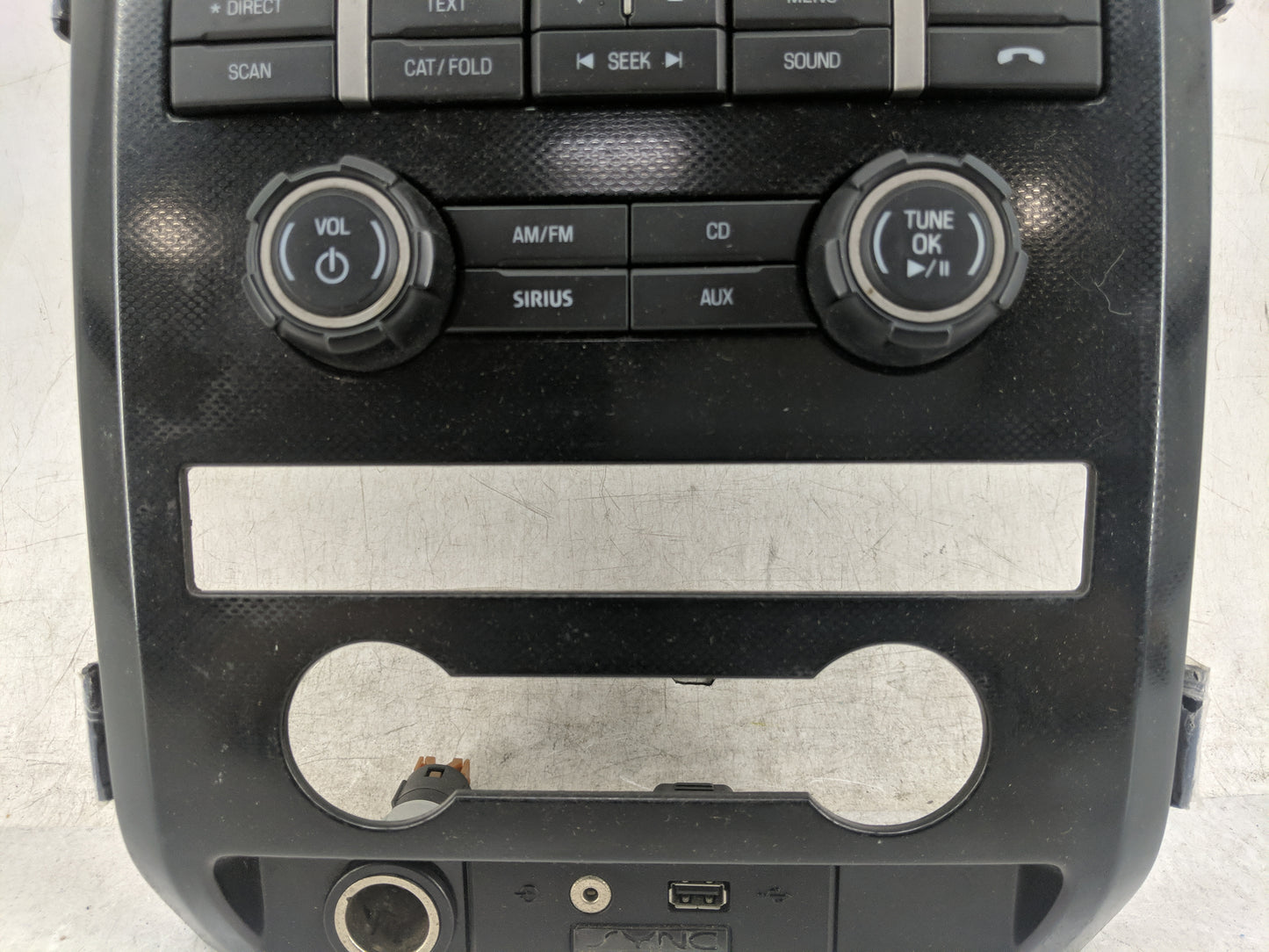 2011-2011 Ford F-150 Radio Control Panel Black - Oemusedautoparts1.com