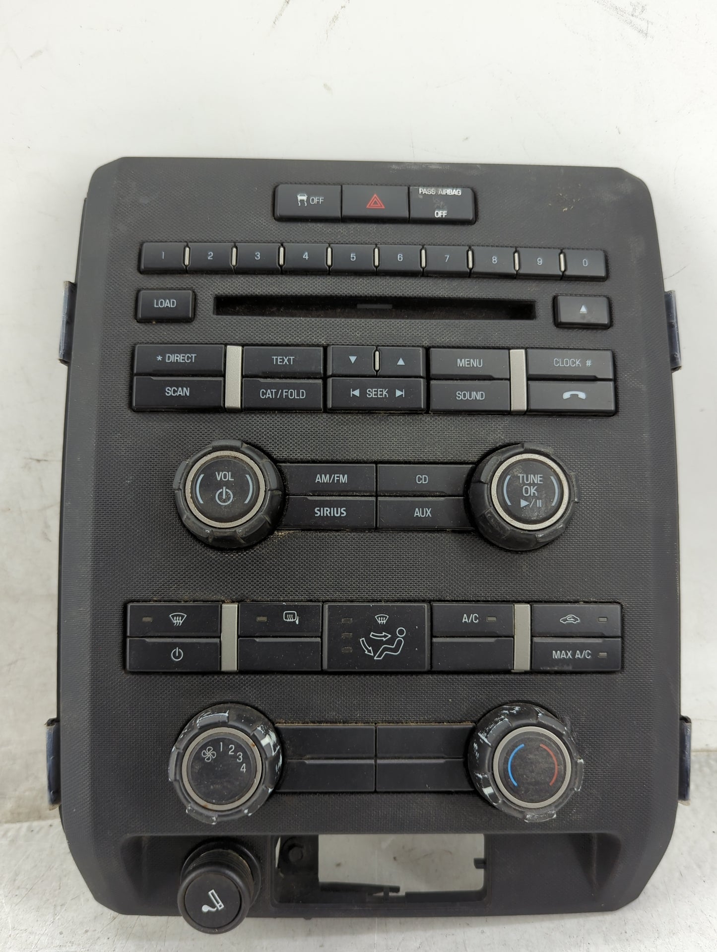 2011 Ford F-150 Radio AM FM Cd Player Receiver Replacement P/N:BL3T-18A802-HD EU-1522A-D, 276-0703-05, BL3T-18K811-BE Fits O