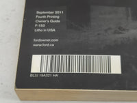 2011 Ford F-150 Owners Manual Book Guide P/N:BL3J19A321HA OEM Used Auto Parts - Oemusedautoparts1.com