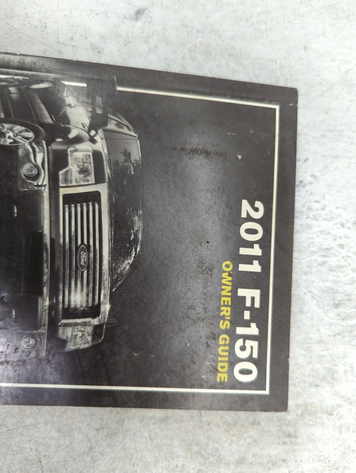 2011 Ford F-150 Owners Manual Book Guide P/N:BL3J 19A321 HA OEM Used Auto Parts - Oemusedautoparts1.com
