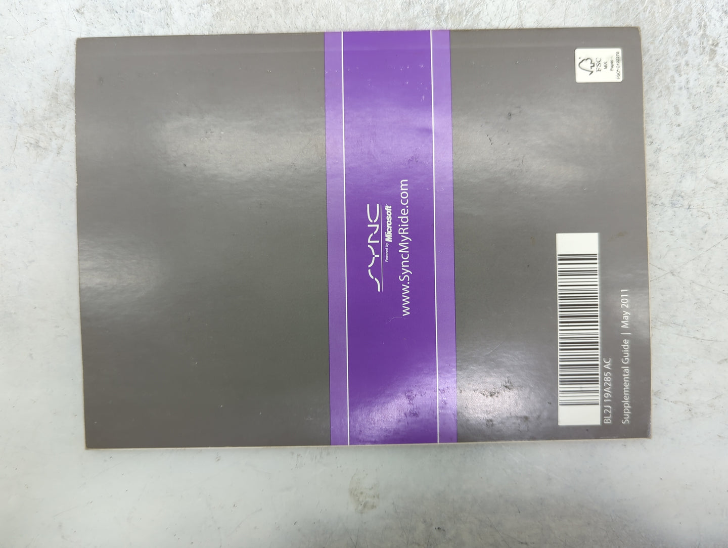 2011 Ford F-150 Owners Manual Book Guide P/N:BL3J 19A321 HA BL2J 19A285 AC, BL3J 19G217 AB OEM Used Auto Parts - Oemusedauto