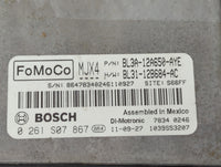 2011 Ford F-150 PCM Engine Control Computer ECU ECM PCU OEM P/N:BL3A-12A650-AYE BL31-12B684-AC, 0261S07867 Fits OEM Used Aut