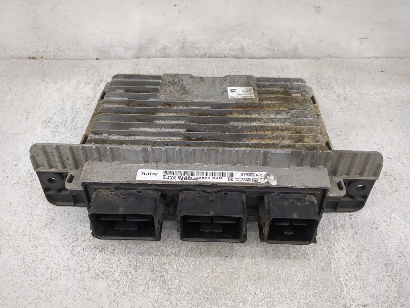 2011 Ford F-150 PCM Engine Control Computer ECU ECM PCU OEM P/N:BL3A-12A650-BJC BR3A-12B684-CC, 5WY8906GDCF, BL3A-12A650-BJC