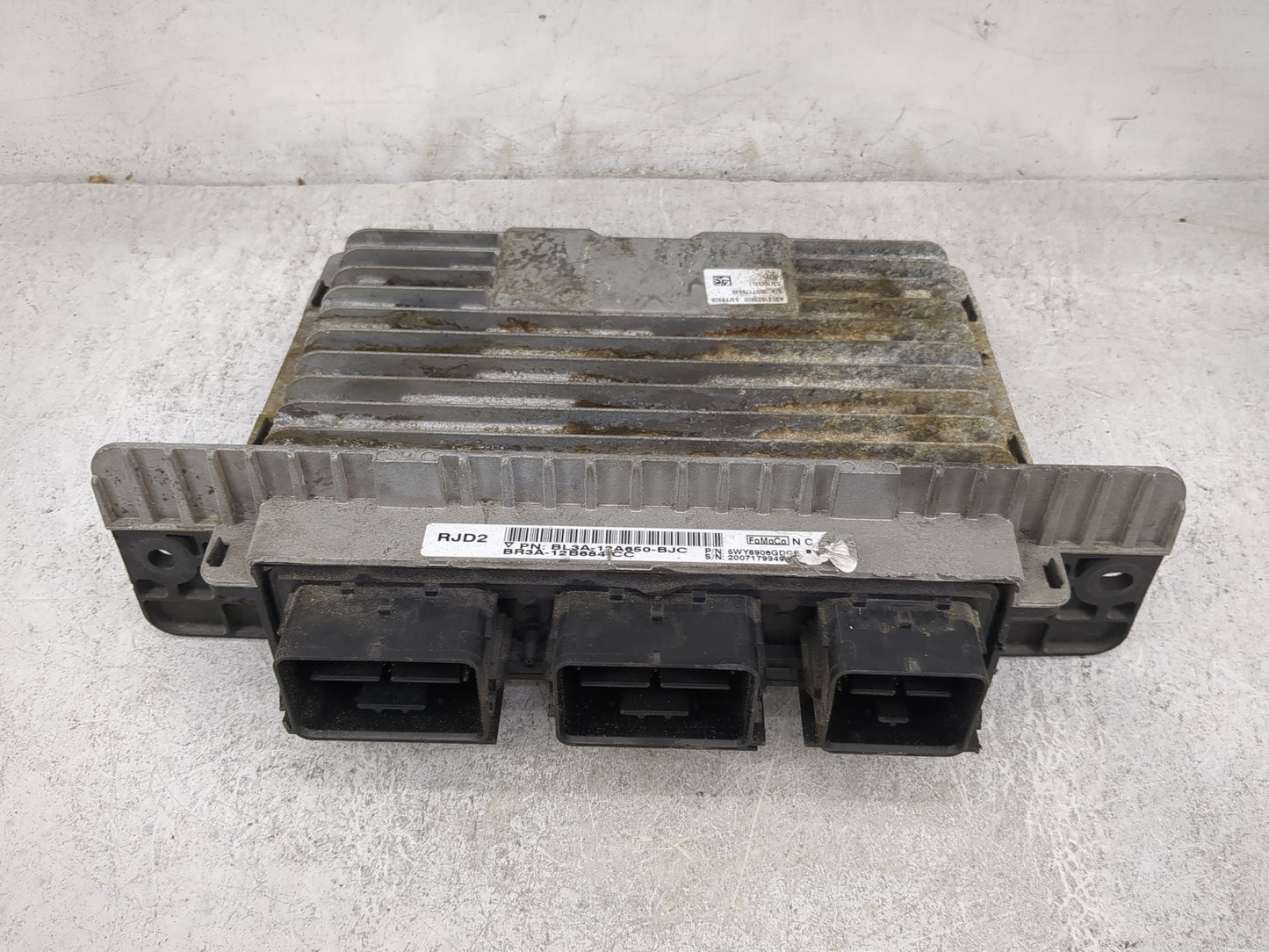 2011 Ford F-150 PCM Engine Control Computer ECU ECM PCU OEM P/N:BL3A-12A650-BJC BR3A-12B684-CC, 5WY8906GDCF, BL3A-12A650-BJC