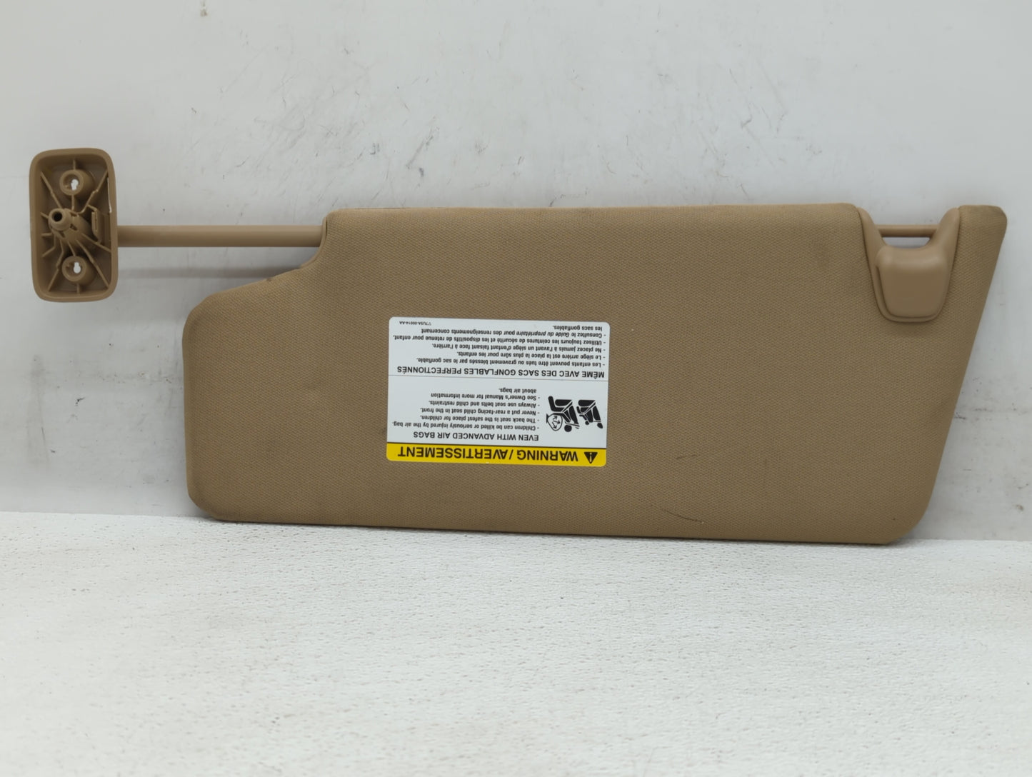 2011-2014 Ford F-150 Sun Visor Shade Replacement Passenger Right Mirror Fits Fits 2011 2012 2013 2014 OEM Used Auto Parts - 