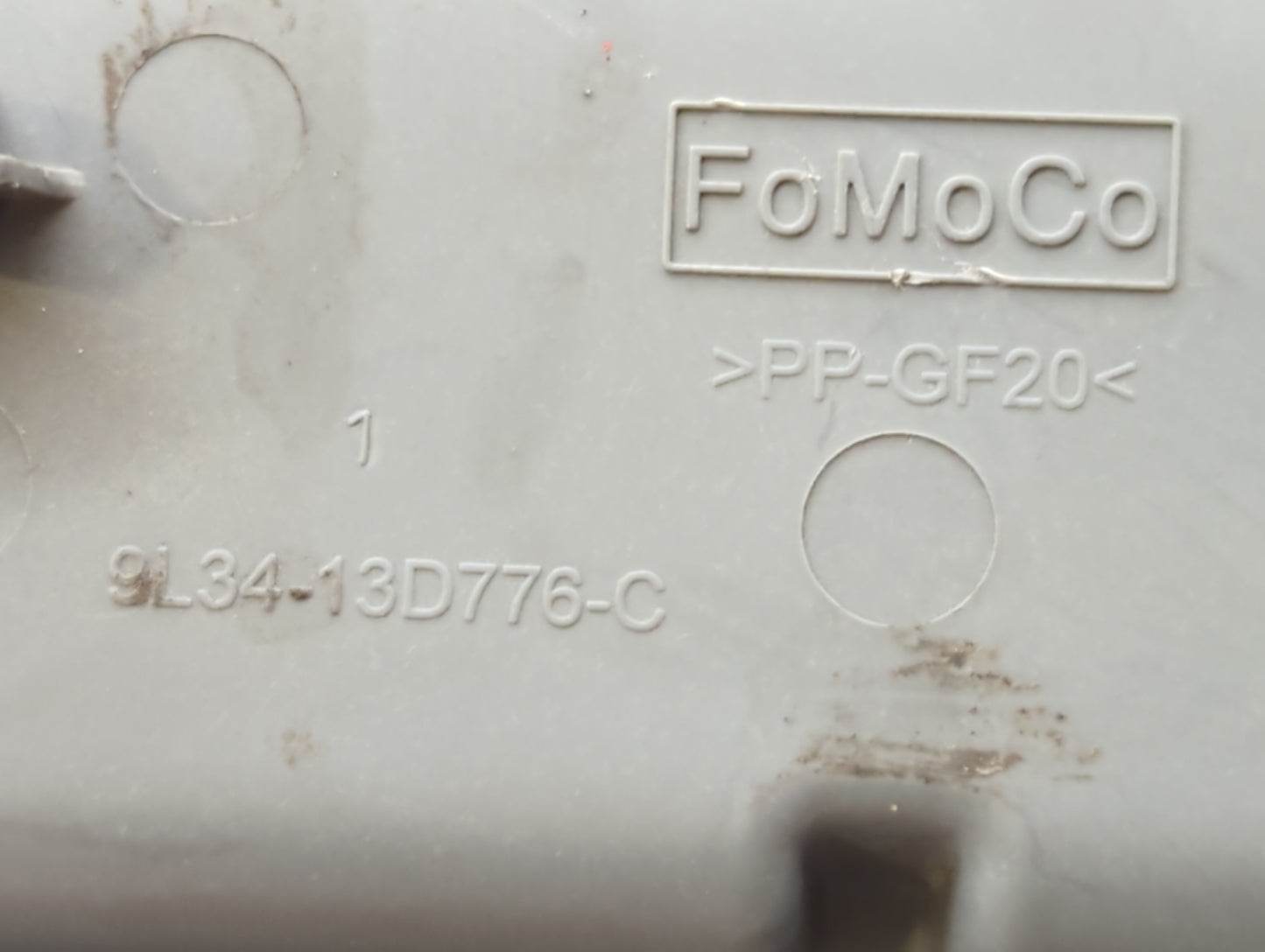 2009-2014 Ford F-150 Center Floor Console P/N:9L34 13D776-C Fits Fits 2009 2010 2011 2012 2013 2014 OEM Used Auto Parts - Oe