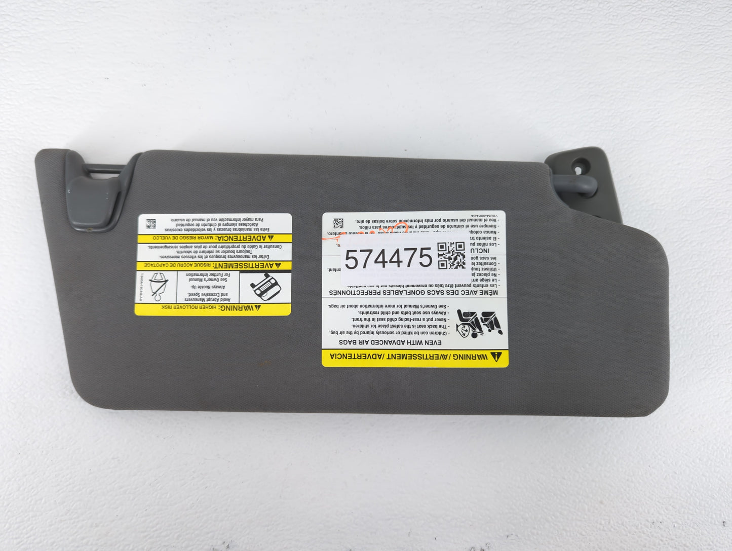 2011-2014 Ford F-150 Sun Visor Shade Replacement Driver Left Mirror Fits Fits 2011 2012 2013 2014 OEM Used Auto Parts - Oemu