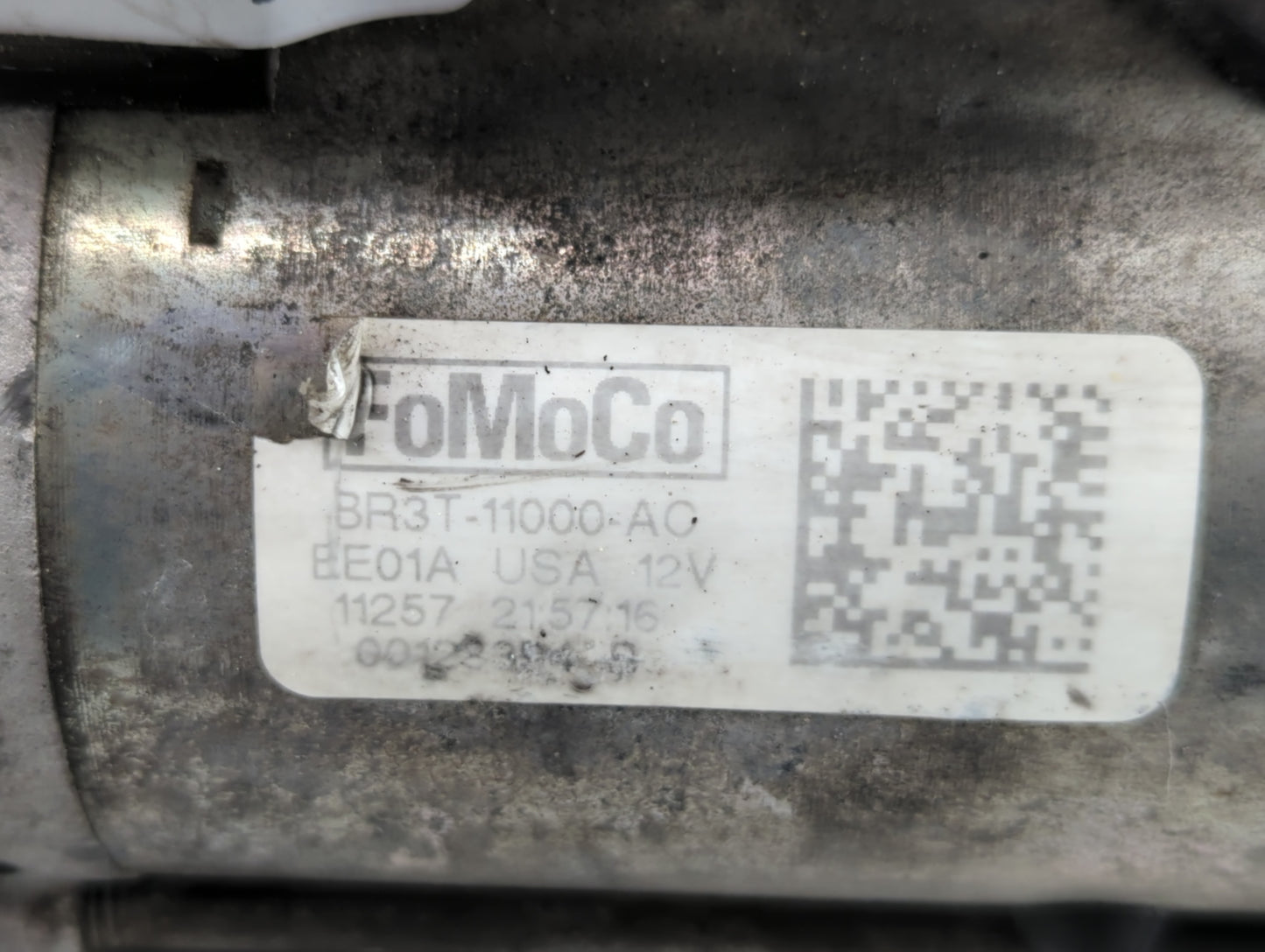 2011 Ford F-150 Car Starter Motor Solenoid OEM P/N:BR3T-11000-AC Fits Fits 2012 2013 2014 OEM Used Auto Parts - Oemusedautop