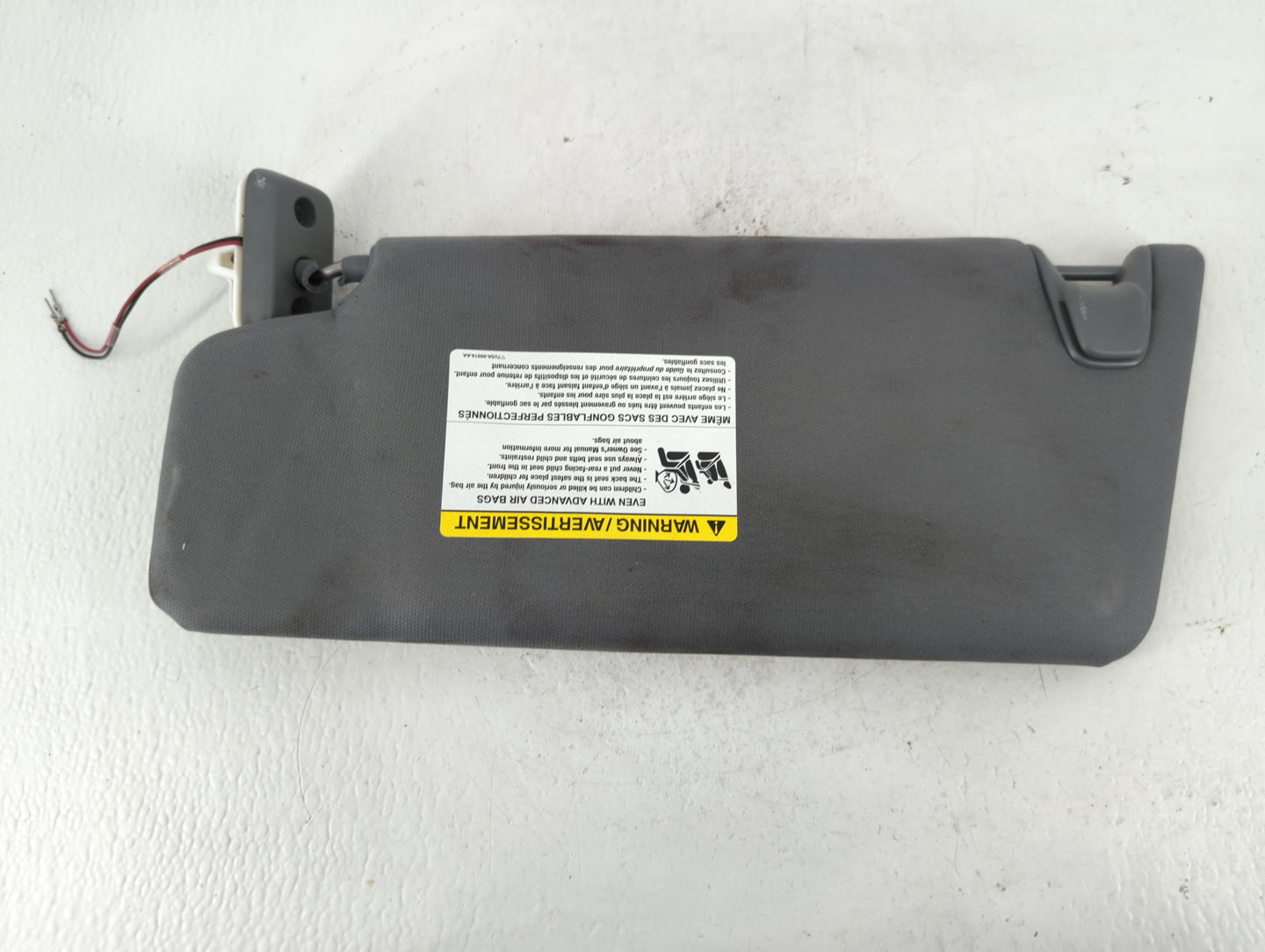 2011-2014 Ford F-150 Sun Visor Shade Replacement Passenger Right Mirror Fits Fits 2011 2012 2013 2014 OEM Used Auto Parts - 