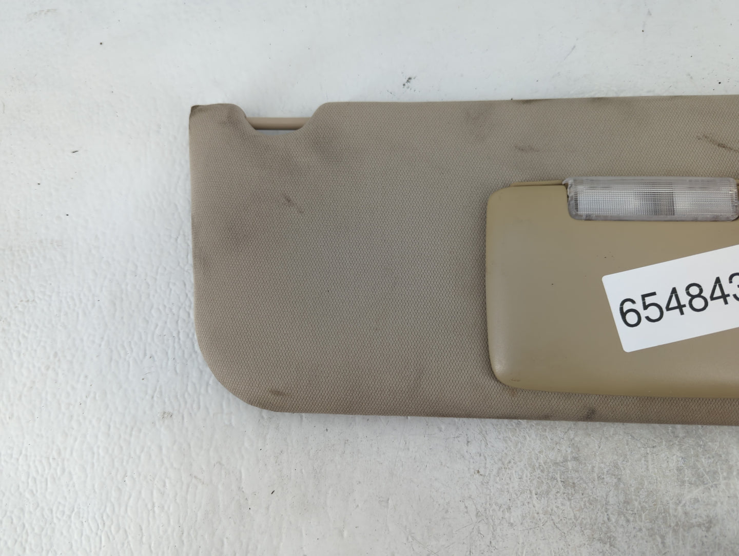 2011-2014 Ford F-150 Sun Visor Shade Replacement Passenger Right Mirror Fits Fits 2011 2012 2013 2014 OEM Used Auto Parts - 